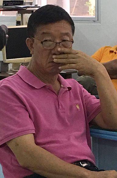Chong Choul Choi, 64, who is convicted of forgery in South Korea was arrested by NBI operatives on Thursday in a house he rented in Barangay Pajac, Lapu-Lapu City. (CDN PHOTO/TONEE DESPOJO)