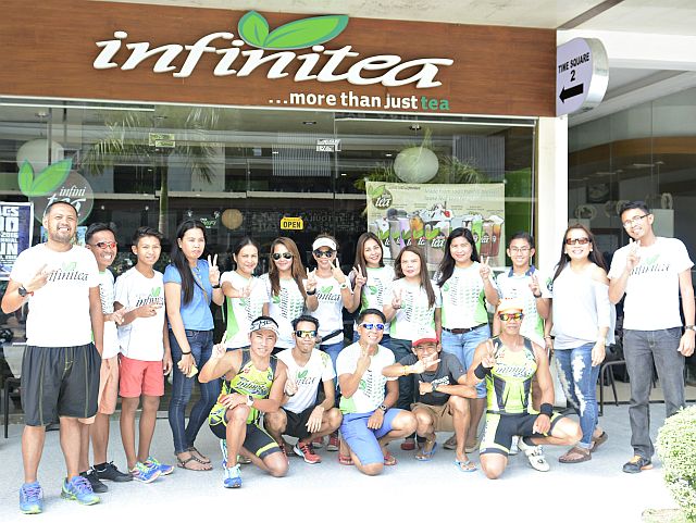 Members of the Infinitea Running Club are all set for the Cobra IronMan 70.3 Asia Pacific Championships. (CDN PHOTO/CHRISTIAN MANINGO)