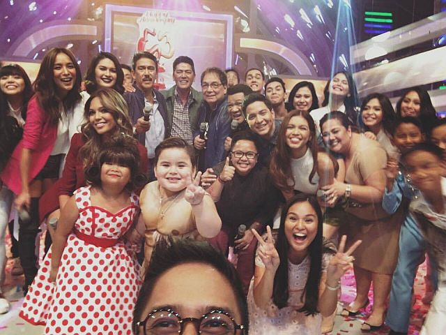 The hosts and staff  of “Eat Bulaga”  celebrate the show’s 37th anniversary.