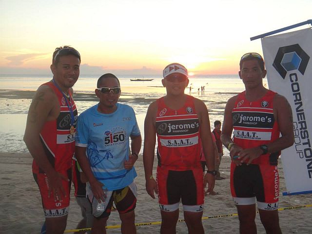Some of the members of Sports & Adventure Team who will see action in this Sunday’s Cobra IronMan. (CONTRIBUTED PHOTO) 