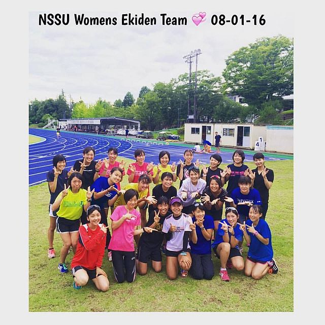 Cebuana Mary Joy Tabal (kneeling, fourth from left) is with her teammates at the Nippon Sport Science University in Japan in this photo from her Facebook account. The caption read, “Thank you for the wonderful memories! I will surely miss all of you! ‘Till we meet again.” Tabal trained in Japan for a month in preparation for the Olympics.
