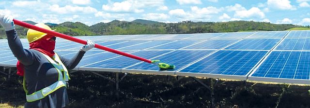 Aboitiz Power’s solar farm in Negros Occidental can generate 59 megawatts of power. (Aboitiz.com)
