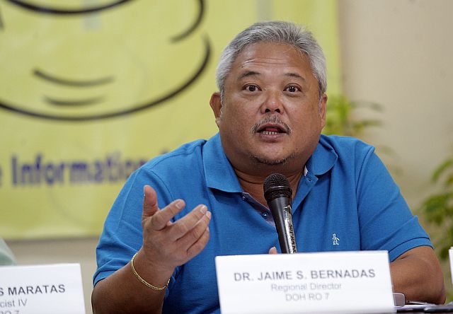  DOH Regional Director Jaime Bernadas insists their report is merely a recommendation given to the Cebu City Council in aid of legislation or to improve the landfill. (CDN PHOTO/JUNJIE MENDOZA)