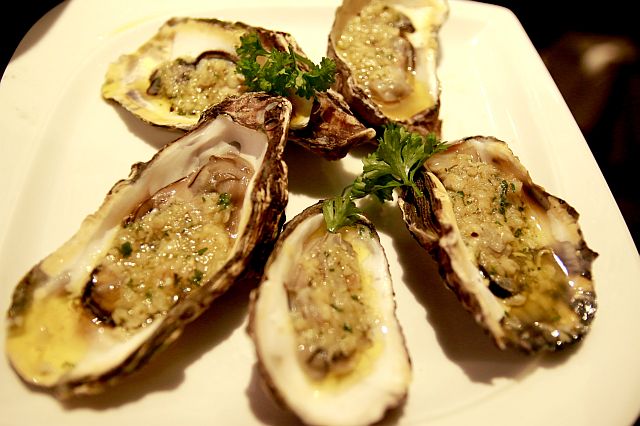Baked Oyster with Cheese Butter