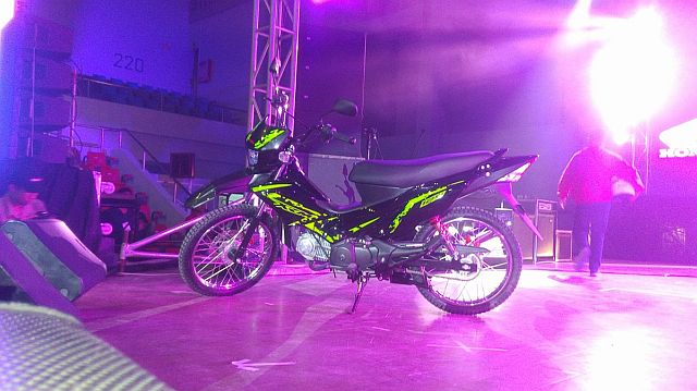 Honda Motors Philippines unveils the special edition Honda XRM 125 designed for the Philippine market. (CDN PHOTO / GLEN DALE ROSAL)