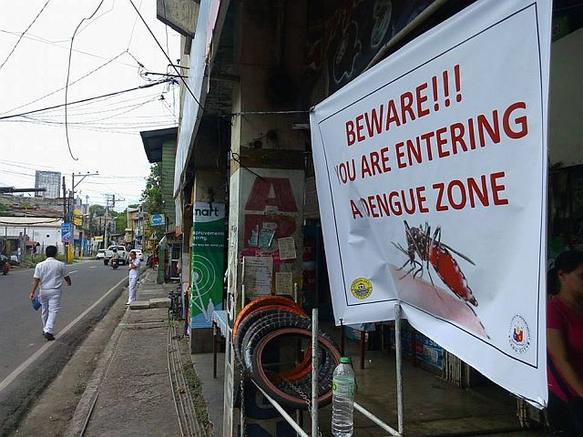 Barangay Parian, Cebu City is reported has the most number of dengue cases. (CDN PHOTO/JUNJIE MENDOZA) 