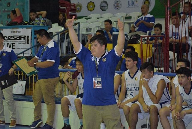 SEEING DOUBLE. Will Coach Rommel Rasmo become the first ever head coach in the history of CESAFI basketball to win both the juniors and seniors titles in the same year?