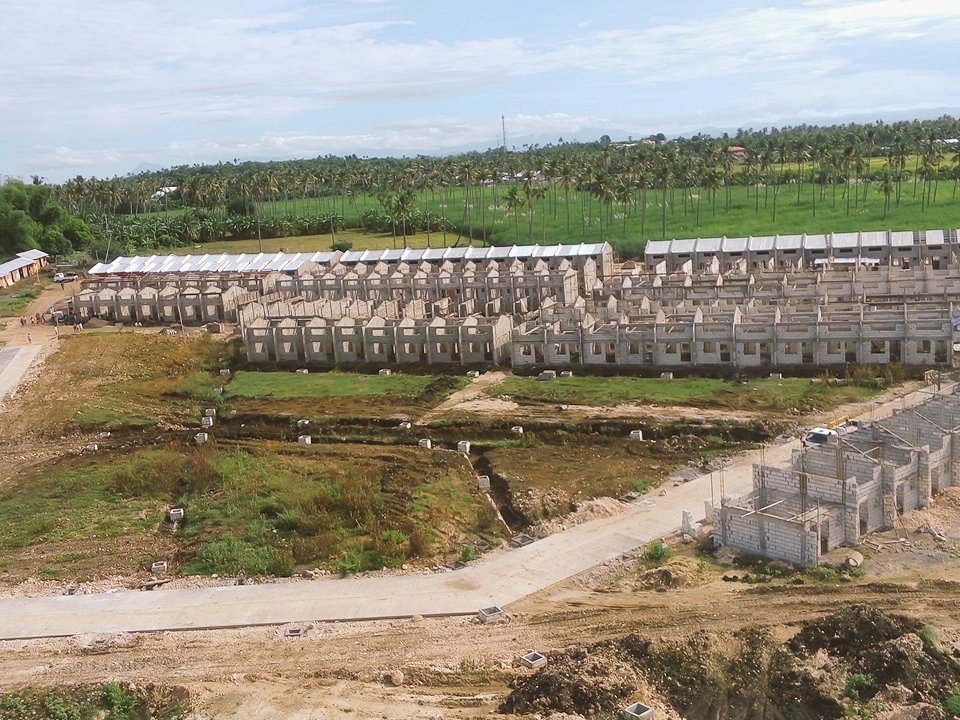 The P187-million project in Sitio Ayong, Barangay Maya, Daanbantayan spans 5.5 hectares with 650 25-square meter units. It is being developed by Hi-Tri Development Corporation. (CDN PHOTO/VICTOR ANTHONY V. SILVA)