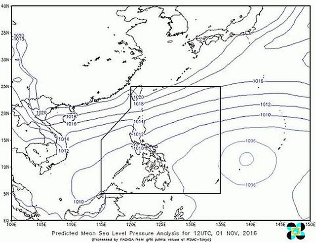 A low pressure area (LPA) has the possibility to develop into tropical depression. (SOURCE: PAGASA)