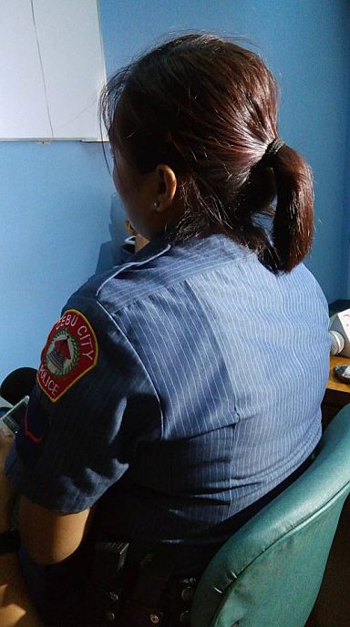 26-year-old policewoman files a complaint against a 53-year-old senior officer for allegedly sexually harassing her. (CDN PHOTO/ADOR VINCENT S. MAYOL)