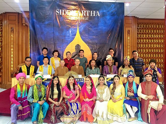 The cast and producers of “Siddhartha The Musical.”  (CONTRIBUTED PHOTO)