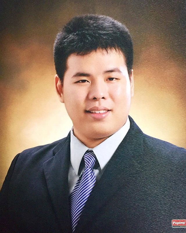 Samuel Uy, 2nd topnotcher for Civil Engeering Exam Licensure (Contributed Photo)