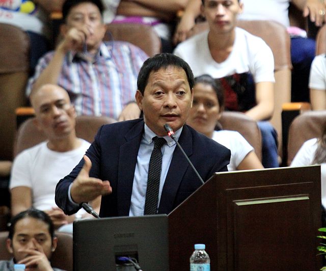 WASTE-TO-ENERGY FACILITY JVA PROPOSAL DEFENDED. In photo is Cebu City Councilor Joel Gargarera, one of the Cebu City councilors of the City Council who gave his approval to the WTE JVA proposal. | CDN DIGITAL FILE PHOTO