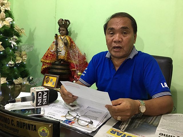 Ermita barangay captain Felicisimo "Imok" Rupinta said that if there's any drug lord or police officer who can prove that he is a drug protector, he will resign from his post. (CDN PHOTO/JOSE SANTINO S. BUNACHITA)