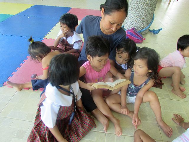 Flora Izzo promotes love of reading in the center she founded for abandoned and homeless kids (CONTRIBUTED PHOTO). 