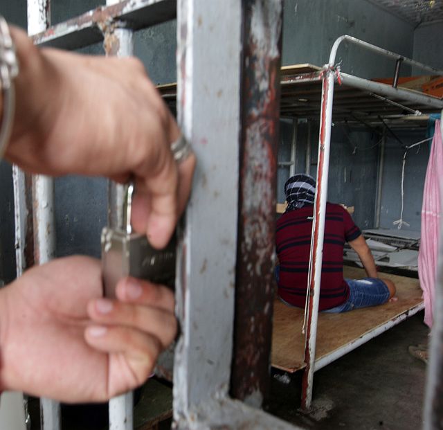 BAROK IN DETENTION.  Confessed  drug lord Alvaro “Barok” Alvaro is being locked up in an isolation cell at the Cebu Provincial Detention and Rehabilitation Center, where he is held after his surrender at the National Bureau of Investigation in Bohol last June. (CDN FILE PHOTO). 