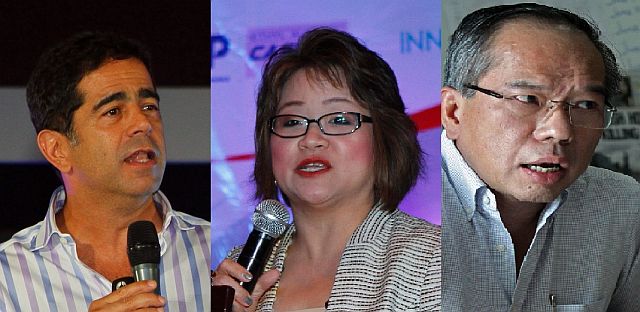 (From left) CBC president Gordon Alan Joseph, CCCI Melanie Ng abd MCCI past president Philip Tan