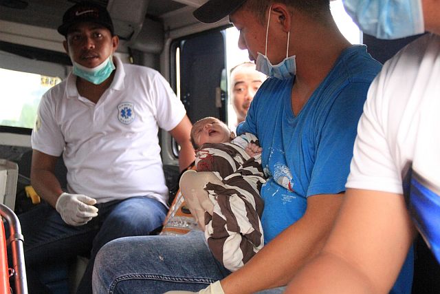 Infant abandoned inside a sugarcane plantation Ormoc City by Robert Dejon Contributor A two-week old infant was found by cane workers abandoned inside a sugarcane plantation in Barangay Alta Vista, Ormoc City at 4 p.m.  today.   (INQUIRER PHOTO). 