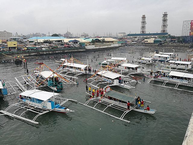 Ampil said that only 57 vessels, including motorized bancas, have earlier registered as participants for the fluvial parade (CDN PHOTO/CHRISTIAN MANINGO). 