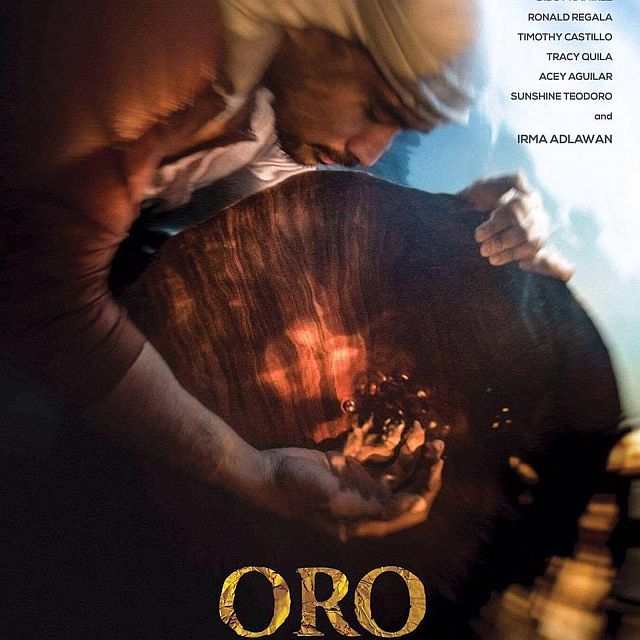 Actor Joem Bascon  on the poster of “Oro”