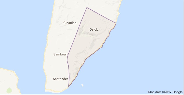 Oslob, Cebu (Google Map) 