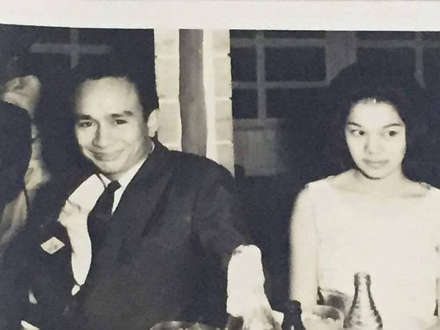 A young Hector Fernandez and his wife Pilar. (FACEBOOK PHOTO)