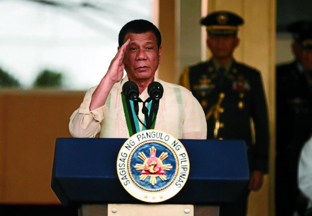President Rodrigo Duterte approves hike in SSS pension. INQUIRER FILE PHOTO / GRIG C. MONTEGRANDE