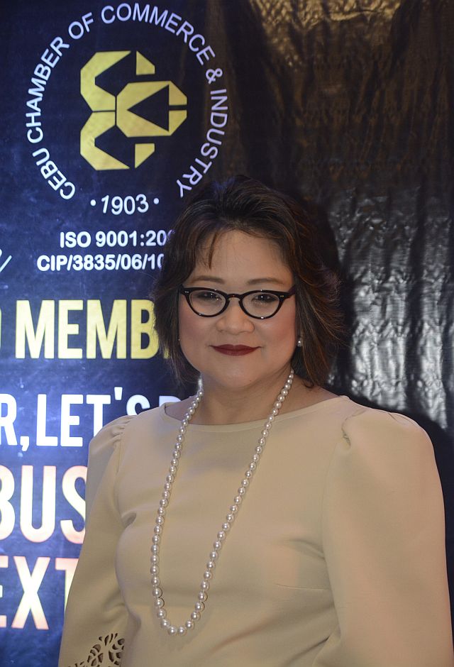 CCCI GENERAL MEETING/MAY 28, 2016 Mrs. Melanie Ng - 20016 CCCI president. (CDN PHOTO/CHRISTIAN MANINGO)