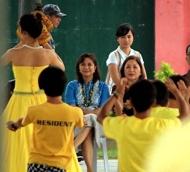 Vice President Leni Robredo visits Operation Second Chance  and is treated to a presentation by the CICLs. (CDN PHOTO/ROBERT DEJON) 