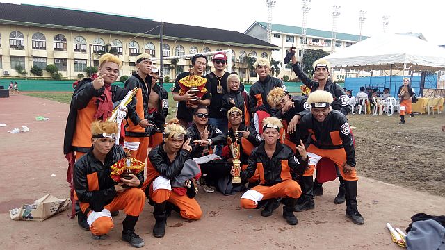 Don Juan members pose for posterity after their third defense of their dance crew title. ( CDN Photo/Morexette Marie Erram). 