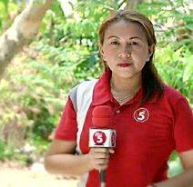 Estela Grace ‘Jinky' Rosit, who is one of the piooner reporters in TV5 Cebu. ( Photo grabbed from Jink's FB Profile)