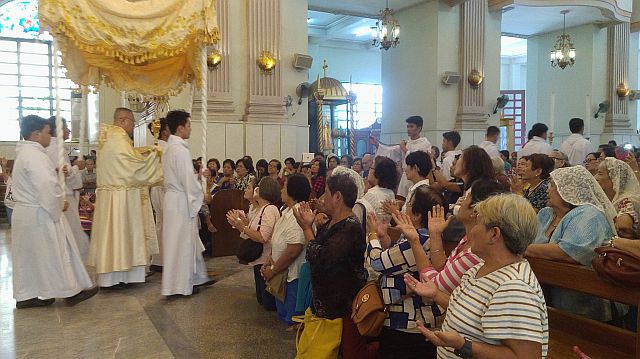 Cebu Archbishop Jose Palma presides over the Mass to celebrate the Feast of Our Lady of Lourdes and the World Day of the Sick at the Cebu Metropolitan Cathedral. (CDN PHOTO/ADOR VINCENT S. MAYOL)