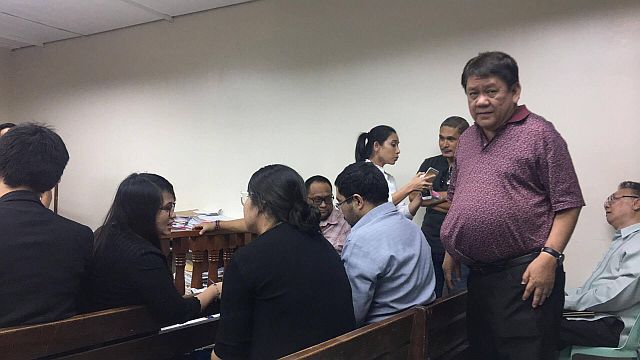 Cebu City Mayor Tomas Osmeña attends the hearing for BDO's petition for a TRO. (CDN PHOTO/JOSE SANTINO S. BUNACHITA)