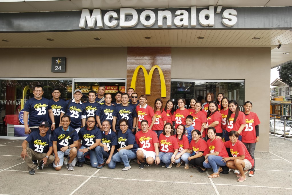 McDonald's Jones past managers and crew