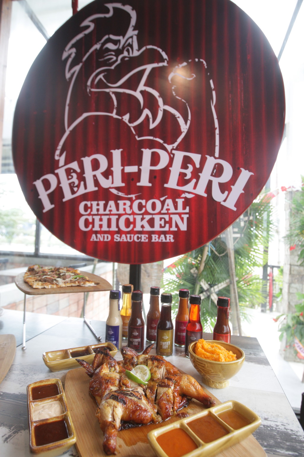Peri-peri Charcoal Chicken and Sauce Bar