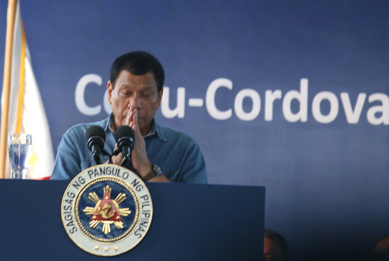 Pres. Duterte lambasted the catholic priest in his speech