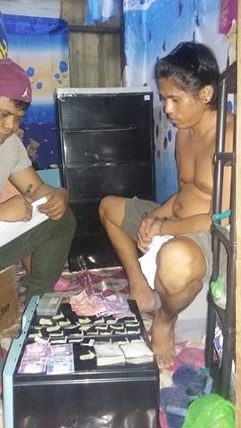 Anthony Anggana (right), 26, admitted to selling drugs saying he had no choice but to resort to the illegal drugs trade after his license expired. (CDN PHOTO/BENJIE TALISIC)