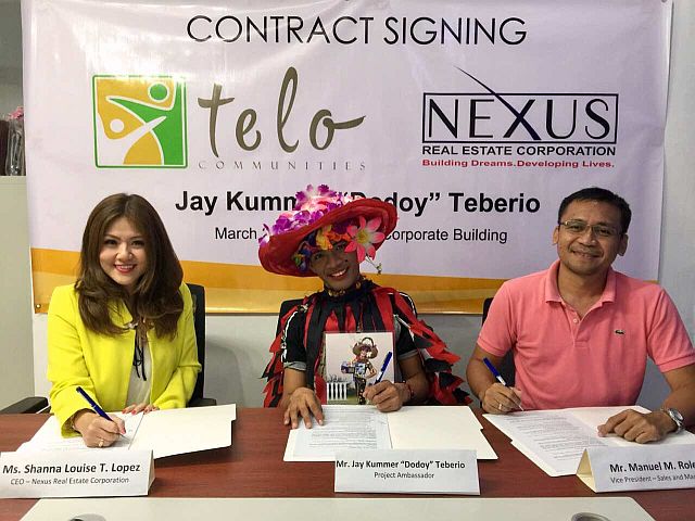 Last March 21, 2017, a contract signing was held in Nexus Building, N.Bacalso Avenue, Cebu City together with NREC Chief Executive Officer, Ms. Shanna Louise T. Lopez and Vice President for Sales and Marketing, Mr. Manuel M. Roleda.  