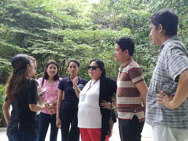 National officials and local organizers inspect the venues for the 17th Philippine Computing Science Congress on March 16 and17 at the USC Talamban. (CONTRIBUTED PHOTO) 