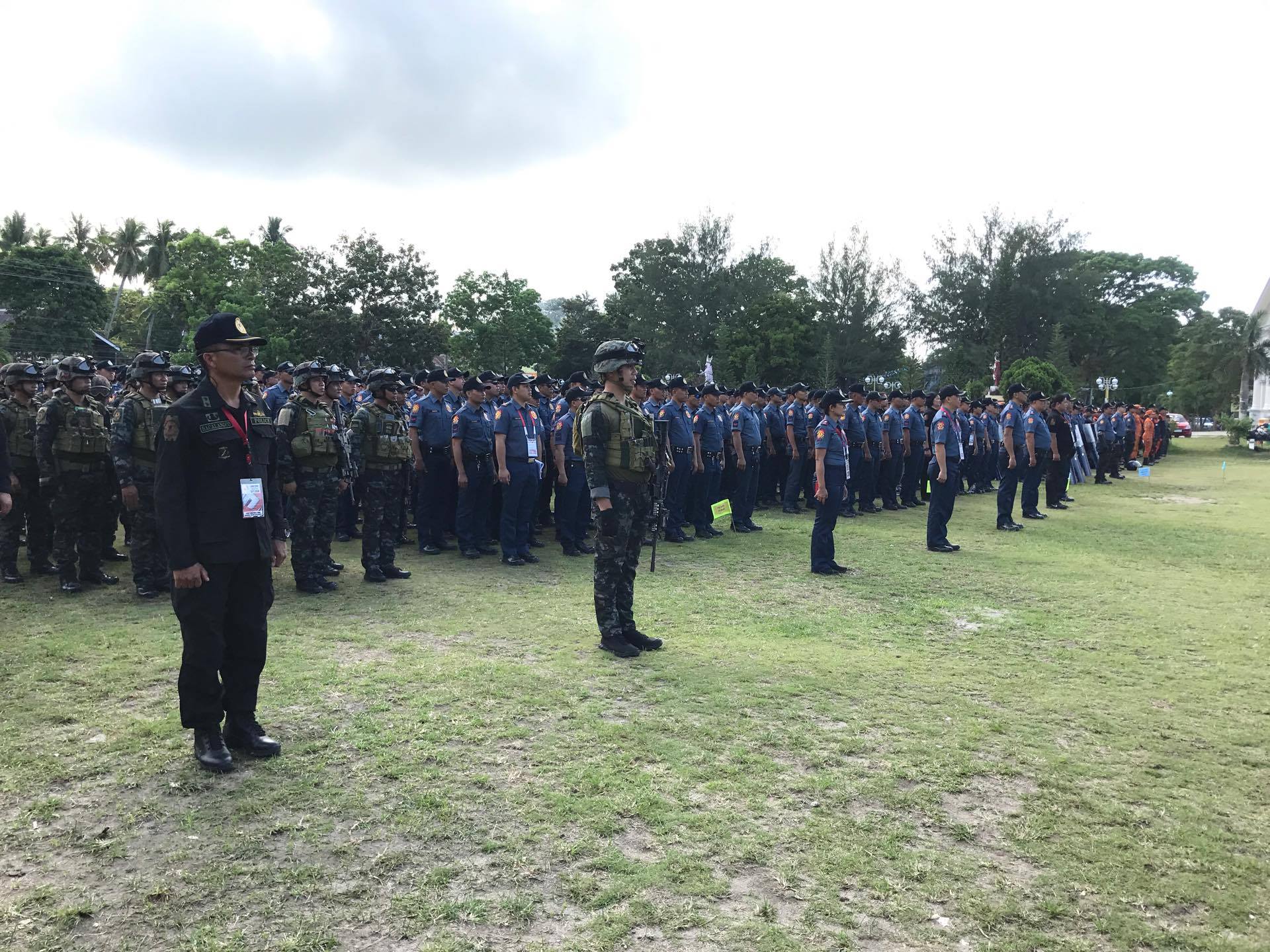 Around 3200 security forces will be deployed to secure the places of engagement,venues and routes during the conduct of ASEAN meetings in bohol from April 19-23, 2017. ( PHOTO VIA/ NESTLE SEMILLA)