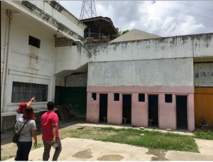 This is the concrete perimeter fence of Operation Second Chance Center where packs of cigarettes and other contraband were thrown in from outside the facility. A small sachet containing white crystals believed to be shabu was found concealed inside one of the packs. CDN PHOTO/JOSE SANTINO S. BUNACHITA