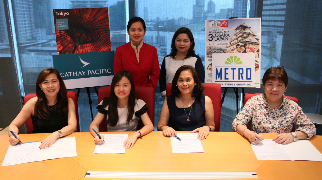 Metro Stores Cathay Pacific Summer promo