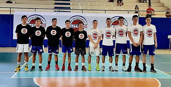 VISAYAS’ BEST. The 10 finalists from the Visayas camp of the MVP Sports Foundation Elite60 Developmental Camp were formally presented yesterday. The cast included eight players from the Sacred Heart School-Ateneo de Cebu.    contributed