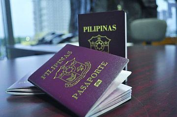 The Philippine passport. /Inquirer file photo