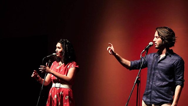 Sarah Kay and Phil Kaye perform “An Origin Story,” one of their well-loved pieces. photos: Cebu Literary Festival