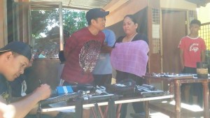 PO2 Niel Cayubit and SPO1 Ethyl Suico, which both of their house were raided by the operatives early this morning. (CDN PHOTO/ BENJIE TALISIC)