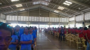 Labor Day 2017 crowd at the Sisters of Mary Girls Town in Talisay City. (CDN PHOTO/MICHELLE JOY L. PADAYHAG)