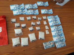 300 grams of illegal drugs with estimated market value of P840,000 were seized by PDEA 7 agents during a buy-bust in Barangay Mambaling on Friday morning. (CONTRIBUTED PHOTO)