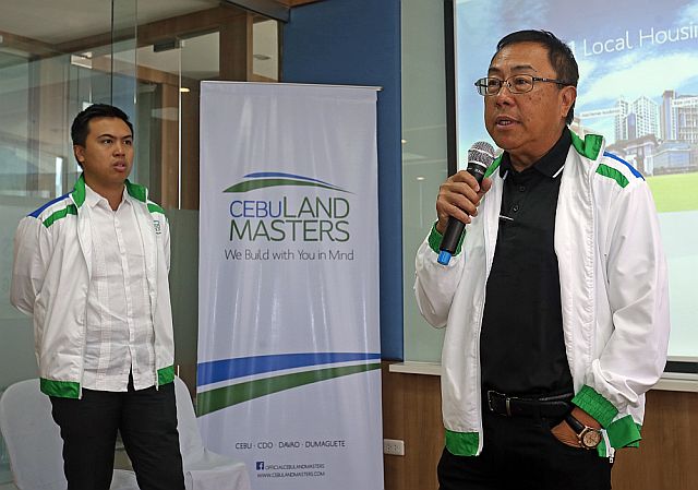 Jose Soberano III, Cebu Landmasters Inc.’s president and CEO, discusses the Park Centrale project of the company during its January launching. Cebu Landmasters is set to hold its initial public offering at the Philippine Stock Exchange this month. CDN FILE PHOTO