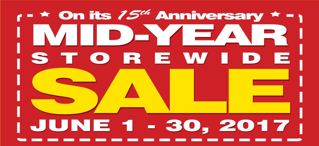 Mid-year Storewide Sale Cebu Home and Builders Centre